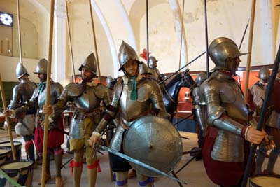 musee avec armures au palais du grand maitre 